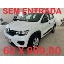 Renault Kwid Prestaçao Baixa Barato Sem Entrada Financiado 