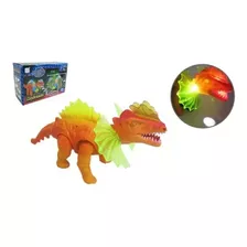 Dinossauro De Brinquedo Coritossauro C/ Luz Som E Movimento