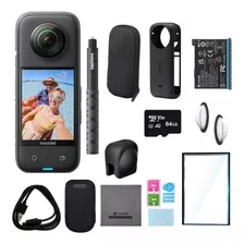 Câmera Insta360 X3 + Selfie Stick + Cartão 64gb + Acessórios