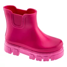 Bota Tratorada Infantil Menina Rosa Pink Charmosinha