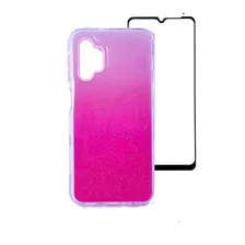 Funda Brillo 360+mica Para Samsung A02s A03s A32 5g A52 A72 