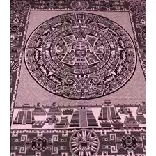Souvenir México Cobija Polar Calendario Azteca (2 Pack)