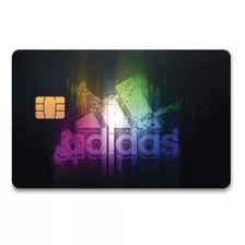Adesivo Cartão De Crédito adidas Colorido 