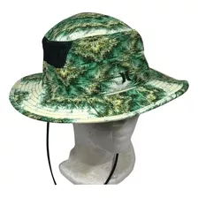 Bucket Hat O Sombrero De Playa Hurley - Verde