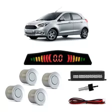 Sensor De Re Estacionamento Ford Ka Hatch Sedan Prata 22mm