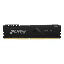 Memoria Kingston Ddr4 8g 3600 Mhz Fury Black (ds)