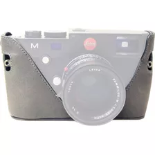 Black Label Bag Half Case For Leica M Type 240 And M-p Camer