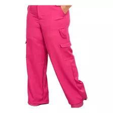 Calça Calça Cargo Plus Size Estilo Conforto