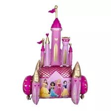 Globo Castelo Princesses 55 1un 39002398, Color Oro Rosa Metalizado