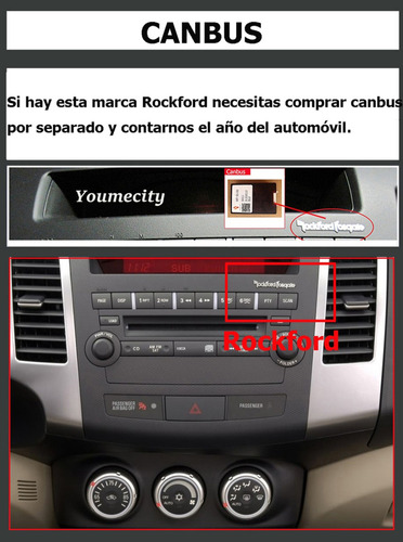 Radio Estereo De Pantalla Android Para Mitsubishi Outlander Foto 5