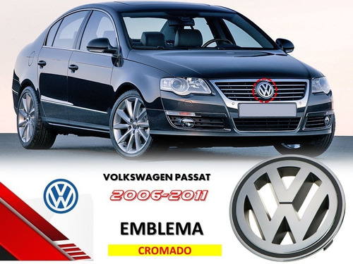 Emblema Volkswagen Passat 2006-2011 Foto 2