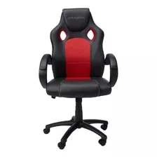 Silla Gamer Ergonómica Dragón Modelo Shenron Negro-roj /vc Color Negro Material Del Tapizado Cuero Sintético