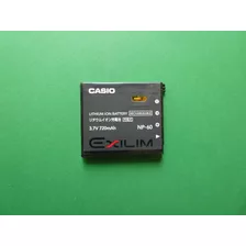 Bateria Casio Exilim Np-60 , 3.7 V.