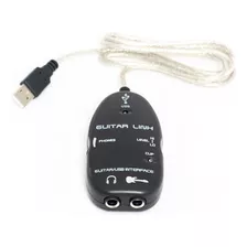 Interfaz Audio Hügel Usb Pc Guitarra Bajo Auriculares