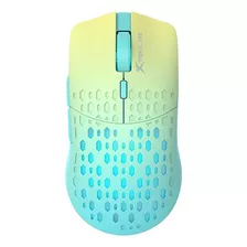 Mouse Gamer Bluetooth Inalambrico Xtrike Me Recargable Color Verde