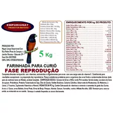 Farinhada Emporionat Para Curió Fase Reprodução 5kg