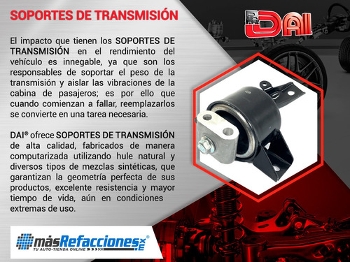 Soporte Transmisin Std Nissan Sentra L4 2.5l 02-06 Dai Foto 5