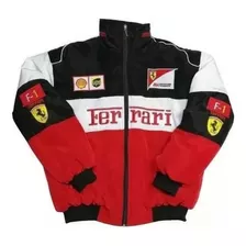 Jaqueta De Corrida De Motocicleta Vintage Ferrari Autumn