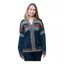 Campera Saco De Lana De Alpaca Tunica