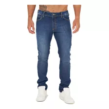 Calça Jeans Colcci Alex Slim Stain In23 Azul Masculino