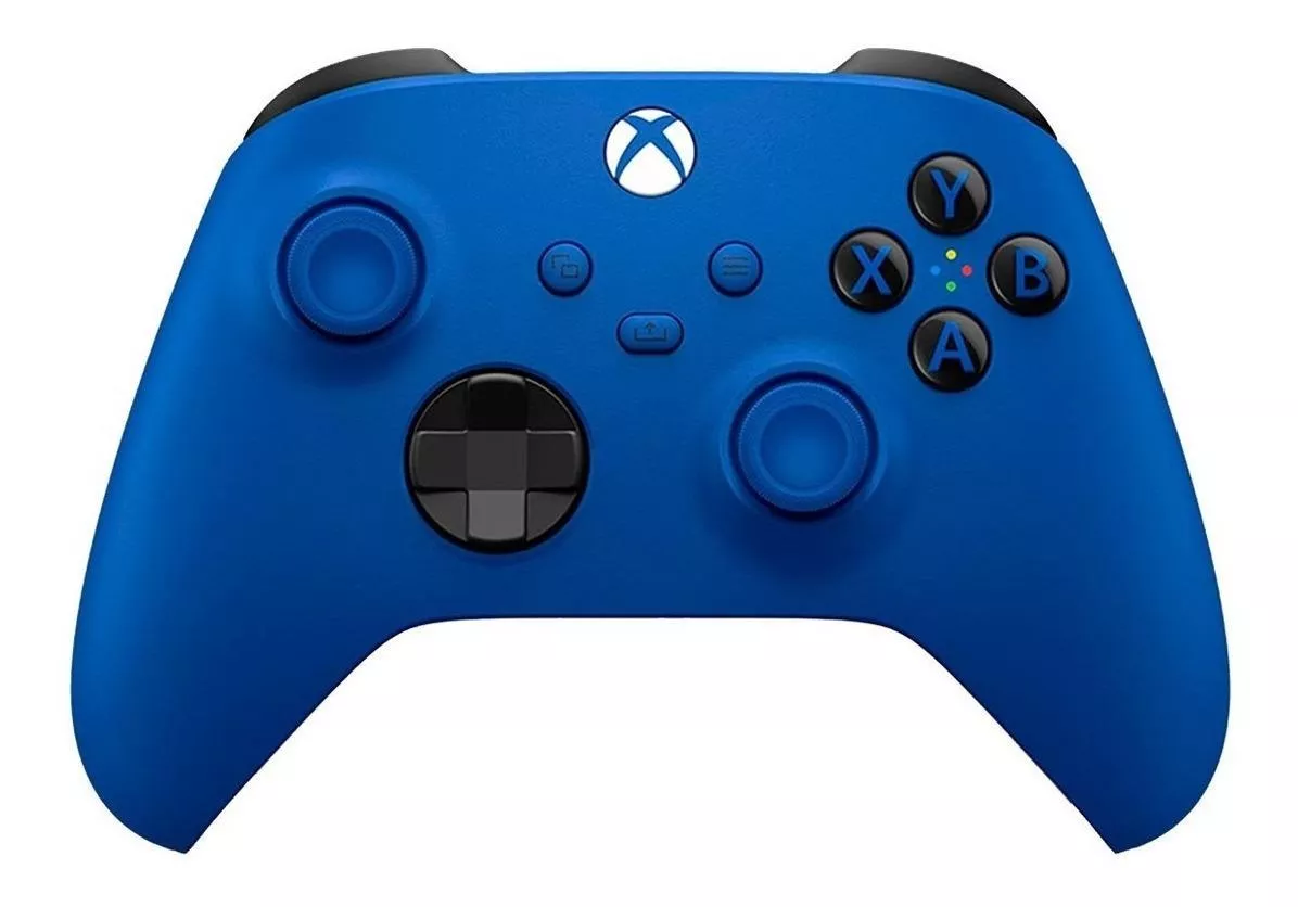 Controle Joystick Sem Fio Microsoft Xbox Wireless Controller Series X|s Shock Blue