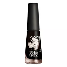 Esmalte Para Uñas Colección Minnie Mouse Avon Color Trend Color Negro