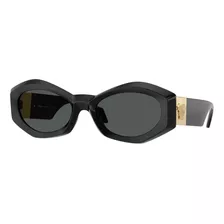 Lentes De Sol Negro Versace Ve4466ugb187