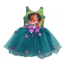 Vestido Bebé Niña Princesas Disney Encanto Mirabel Isabella 