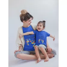 Pack 2 Polera Autismo Madre E Hijo O Hija Algodon Estampadas