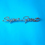 Emblema Ss Super Sport Auto Chevrolet Clasico Metalico 