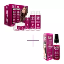 Kit Capilar New Hair + Reparador De Pontas Nh (5itens)