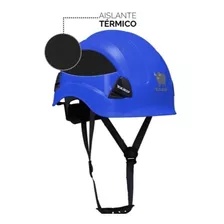 Casco Yako Trabajo En Altura, Escalada, Rescate Colores Color Azul