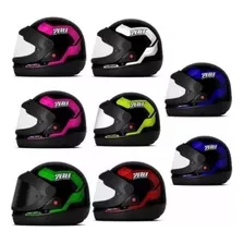 Kit 8 Capacete Atacado Sport Moto 788 Caixa Fechado