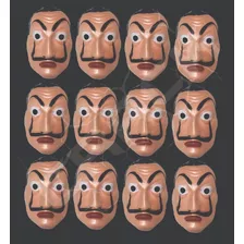 Docena Máscaras Dalí La Casa De Papel De Goma Eva