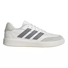 Tenis adidas Courtblock Blanco Con Gris Para Hombre