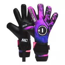 Luva De Goleiro Profissional N1 Zeus Purple