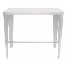 Mesa Jardin Exterior Interior Tromen Runko 120 Blanco