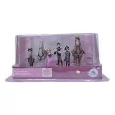 Disney Store Set De 6 Figuras De Rapunzel Unico!!