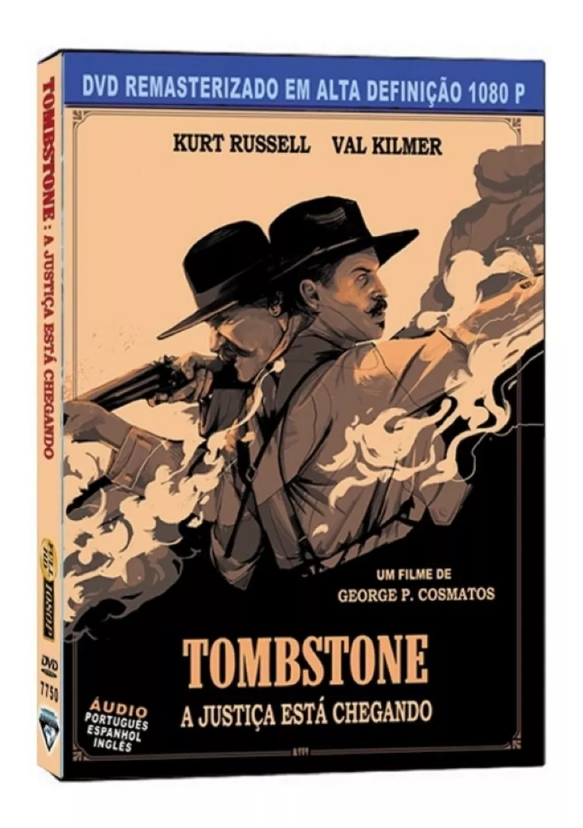 Tombstone, A Justiça Está Chegando / Kurt Russell / Dvd7750