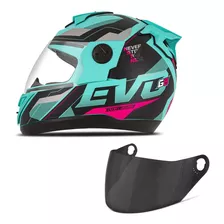 Capacete Moto Pro Tork Evolution G8 Evo + Viseira Fumê