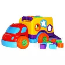 Brinquedo Infantil Caminhão Educativo Robustus Baby Divertoy