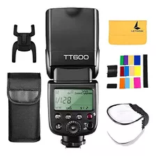 Godox Tt600 24g Flash Inalambrico Speedlite Masterslave Flas