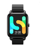 Smartwatch Haylou Rs4 Plus 1.78  Caixa De  Metal  Preta, Pulseira  Preta E O Arco  Preto