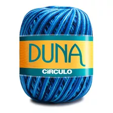 Linha Duna 100g Círculo Crochê Souplats Cor 9482 - Pacífico