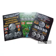 Álbum De Colección De Monedas De Moneda Peruana