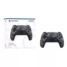 Controle Ps5 Dualsense Camuflado Gray Para Playstation Sony