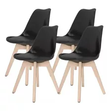 Kit 4 Cadeiras Cozinha Casa Saarinem Empório Tiffany 