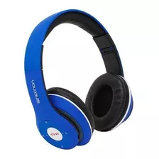Audífonos Necnon Nbh-01r, Con Bluetooth Inalámbricos, Color Azul