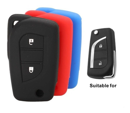 Funda Silicon Llave Compatible Con La Marca Toyota Hylux  Foto 6