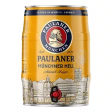 Barril De Cerveza Paulaner Munich Lager 5l